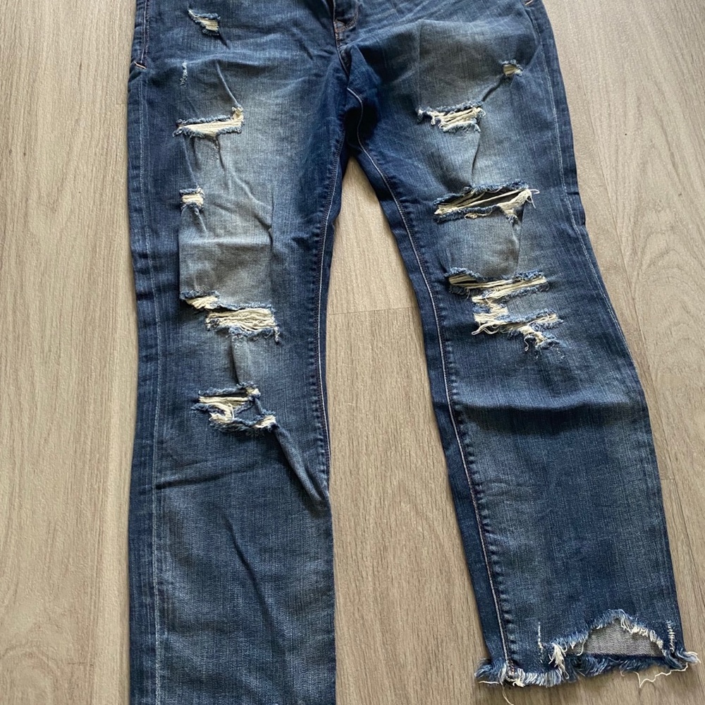 Express distressed jeans